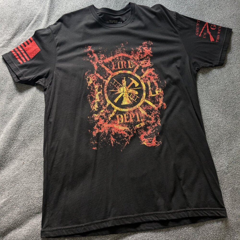 Grunt Style Fire Dept Tee